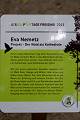 Schild zur Skulptur der Wald als Kathedrale im Walderlebnispfad Freising - Holzskulpturen - Aussenbereich - www.eva-nemetz.de